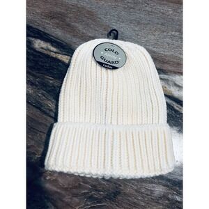 Amity Cold‎ Guard Women's Cream Thermal Knit Hat Beanie NEW Super Nice Beautiful